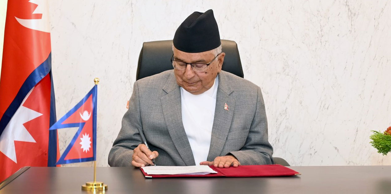 राष्ट्रपतिले गरे ‘राष्ट्रिय विधि विज्ञान प्रयोगशाला’ विधेयक प्रमाणीकरण