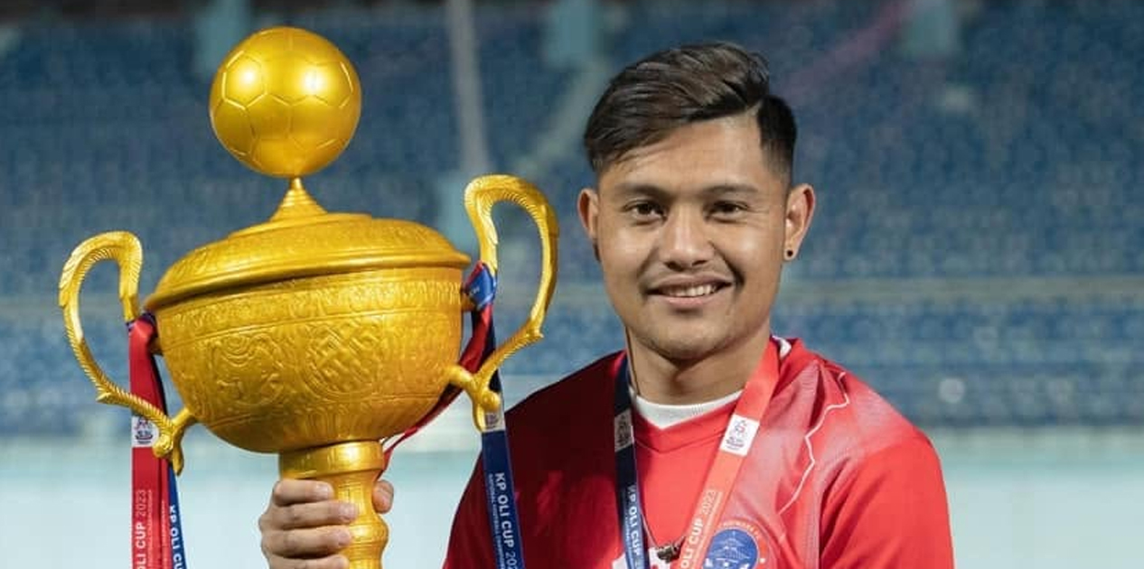 राष्ट्रिय फुटबलर विमल घर्ती मगरद्वारा सन्न्यासको घोषणा