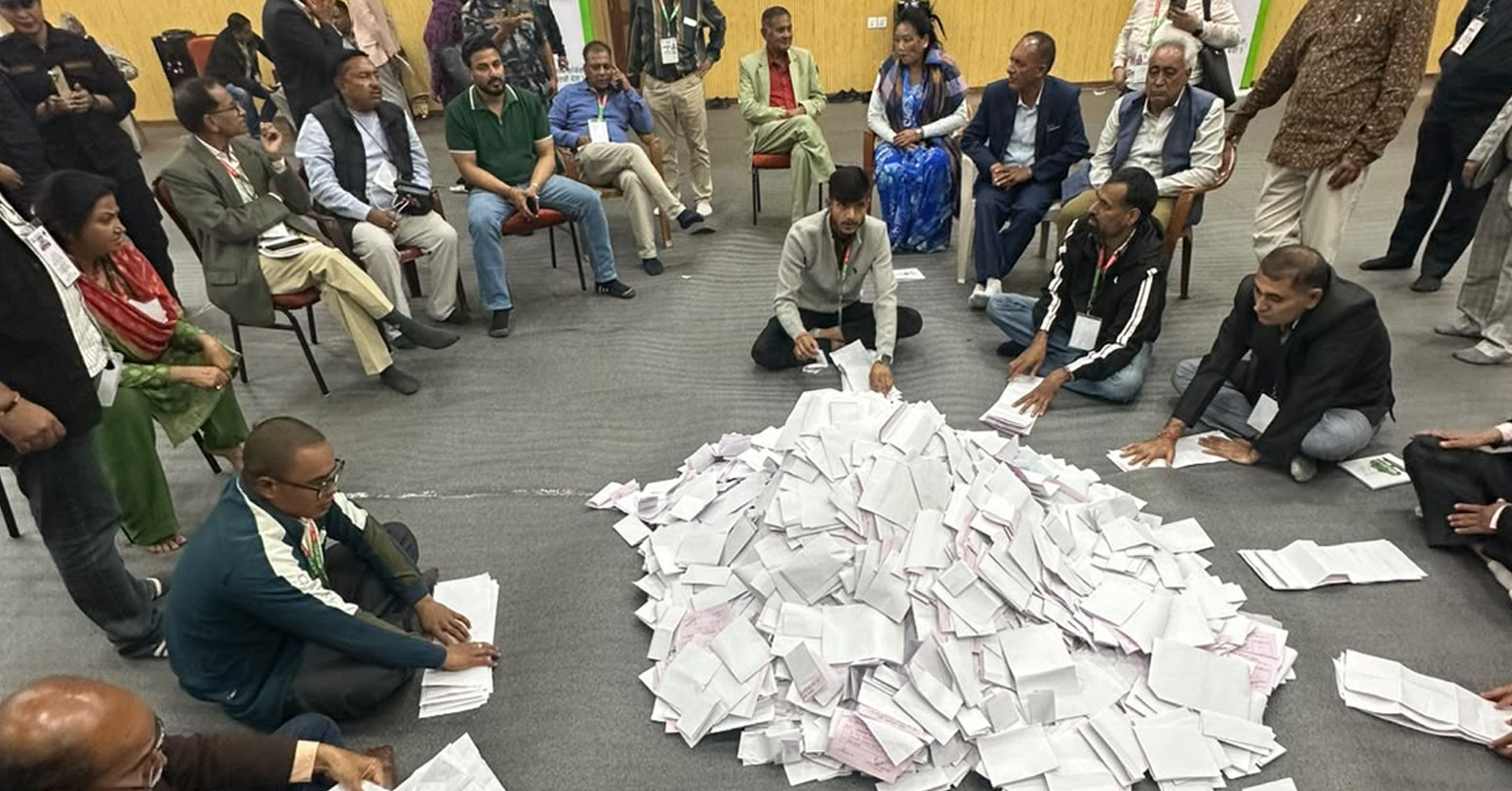 कांग्रेस केन्द्रीय सदस्य खुलातर्फको मतगणना भोलि बिहानदेखि