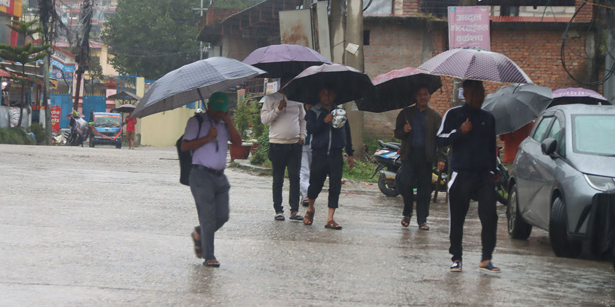 लमजुङको फलेनीमा ‘भारी वर्षा’
