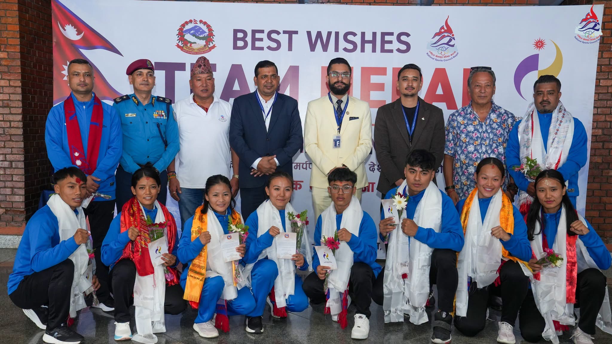 कराते टोली जापान प्रस्थान, खेलाडीलाई विमानस्थलको ‘भिआइपी’ सुविधा